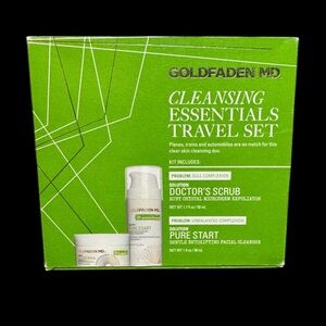 Goldfaden MD Cleansing Essentials Travel Set - Green